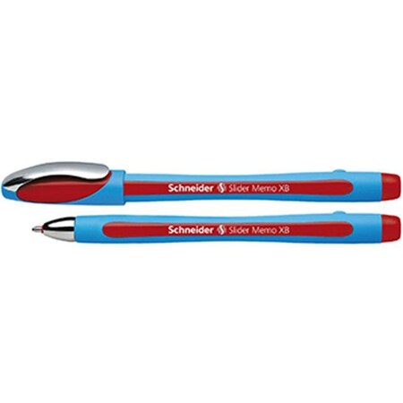 Stride Schneider Red Memo Slider Xb Ballpoint Pen STW150202